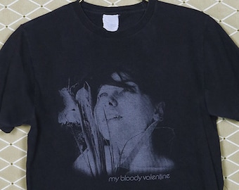 My Bloody Valentine shirt, vintage rare T-shirt tee shirt shoegaze Cocteau Twins Slowdive Jesus Mary Chain Curve Ride You Made Me Realise