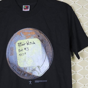Blair Witch Project t-shirt vintage rare horror movie shirt goth punk Exorcist Suspiria Rosemary&#39;s Baby Omen occult satan satanism devil