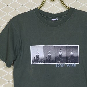 Sonic Youth t shirt, Pixies Mudhoney My Bloody Valentine Dinosaur Jr Velvet Underground Stereolab Husker Du Wire Chrome Pavement Television