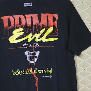 PRIME EVIL shirt, Stephen King book horror t-shirt Hellraiser The Hunger Creepshow Shining It Carrie Pet Sematary Cujo Christine Wes Craven