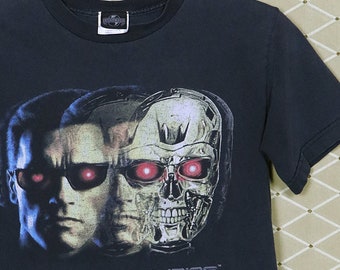 TERMINATOR shirt, vintage rare T-shirt, Bladerunner Total Recall Alien Species Sci-Fi movie horror science fiction T2 Arnold Schwarzenegger