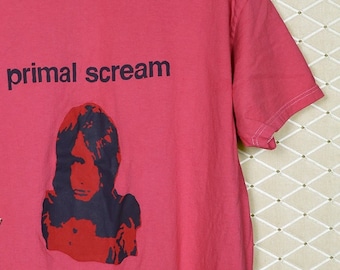 Primal Scream Shirt, Suede Blur Radiohead MC5 Spacemen 3 Oasis Bloody Valentine Slowdive Manic Street Preachers Verve Pulp Elastica