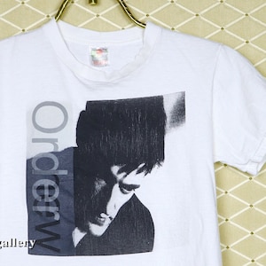 New Order t-shirt, Joy Division, vintage rare soft thin white tee shirt, Depeche Mode Kraftwerk Human League Yazoo 1980s New Wave, Low-Life