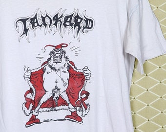 Tankard T-shirt, Vintage Rare Tee Shirt, Thrash Metal, Sodom