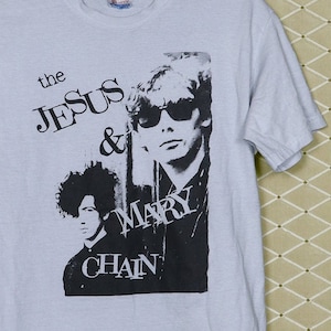 The Jesus and Mary Chain shirt, vintage rare gray t-shirt, shoegaze My Bloody Valentine Spacemen 3 Cocteau Twins Slowdive Ride Galaxie 500