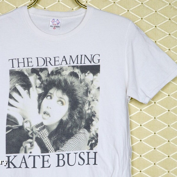 Kate Bush t-shirt vintage rare shirt Cocteau Twins Bjork Stevie Nicks PJ Harvey Tori Amos Sinead O'Connor Annie Lennox Grace Jones Enya goth