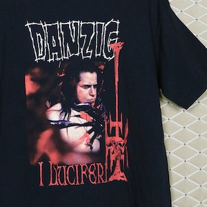 Danzig shirt, I Luciferi vintage rare t-shirt, Misfits Samhain, Type O Negative Ramones Nekromantix Rancid Meteors, Glenn