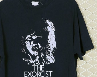 Exorcist T Shirt, Horror Movie T-shirt, Vintage Rare Goth Punk
