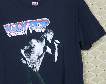 Iggy Pop T-shirt, Vintage Rare Iggy and the Stooges Punk