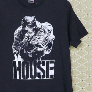 HOUSE, horror shirt, vintage rare movie T-shirt Evil Dead Tales from the Crypt Army of Darkness zombie Living Dead Night Day Dawn Return