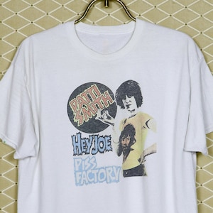 Patti Smith t-shirt, vintage rare Hey Joe shirt, punk Ramones Iggy Pop Joan Jett Blondie Pretenders Siouxsie Banshees Heart