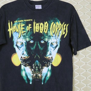 House of 1000 Corpses shirt horror movie t-shirt vintage rare Texas Chainsaw Massacre Leatherface Halloween Friday 13th Rob Zombie