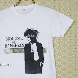 Siouxsie and the Banshees 1985 tour shirt, vintage rare t-shirt, Sioux goth Bauhaus Cure Sisters Mercy Adam Ant Christian Death 80s 1988