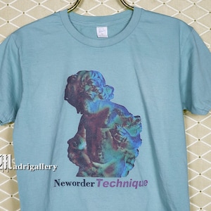 New Order t-shirt, Joy Division, vintage rare Technique tee shirt, Depeche Mode Kraftwerk Human League Yazoo Kate Bush Chris Cosey New Wave