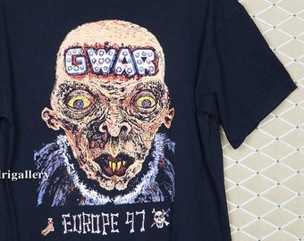 GWAR T-shirt, Vintage Rare Concert Tour Ozzy Anthrax Pantera