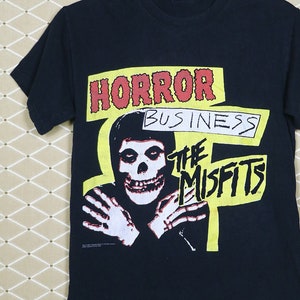 Misfits T-shirt, vintage rare Samhain Danzig Ramones Type O Negative Germs Cramps Dead Kennedys NoFX Horror Business Teenagers From Mars