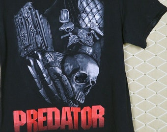 Predator shirt, horror movie vintage rare shirt Alien Aliens Terminator Bladerunner Star Wars Trek Species The Thing H.R. Giger Sci-Fi