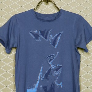 My Bloody Valentine shirt, vintage rare T-shirt tee shirt shoegaze Cocteau Twins Slowdive Jesus Mary Chain Curve Ride, Glider blue