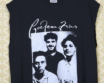 Cocteau Twins t-shirt vintage rare black tee shirt gothic shoegaze, This Mortal Coil My Bloody Valentine Jesus Mary Chain Slowdive 4AD