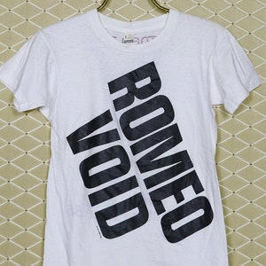 Romeo Void t-shirt, 1984 tour shirt, punk rock new wave, Joan Jett Blondie Patti Smith Pretenders Ramones Siouxsie Altered Images 1980s 80s