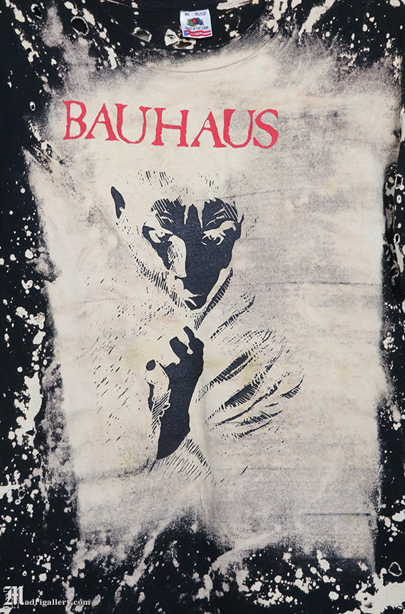 Bauhaus T-shirt, Vintage Mosquitohead Black Tee Shirt, Peter