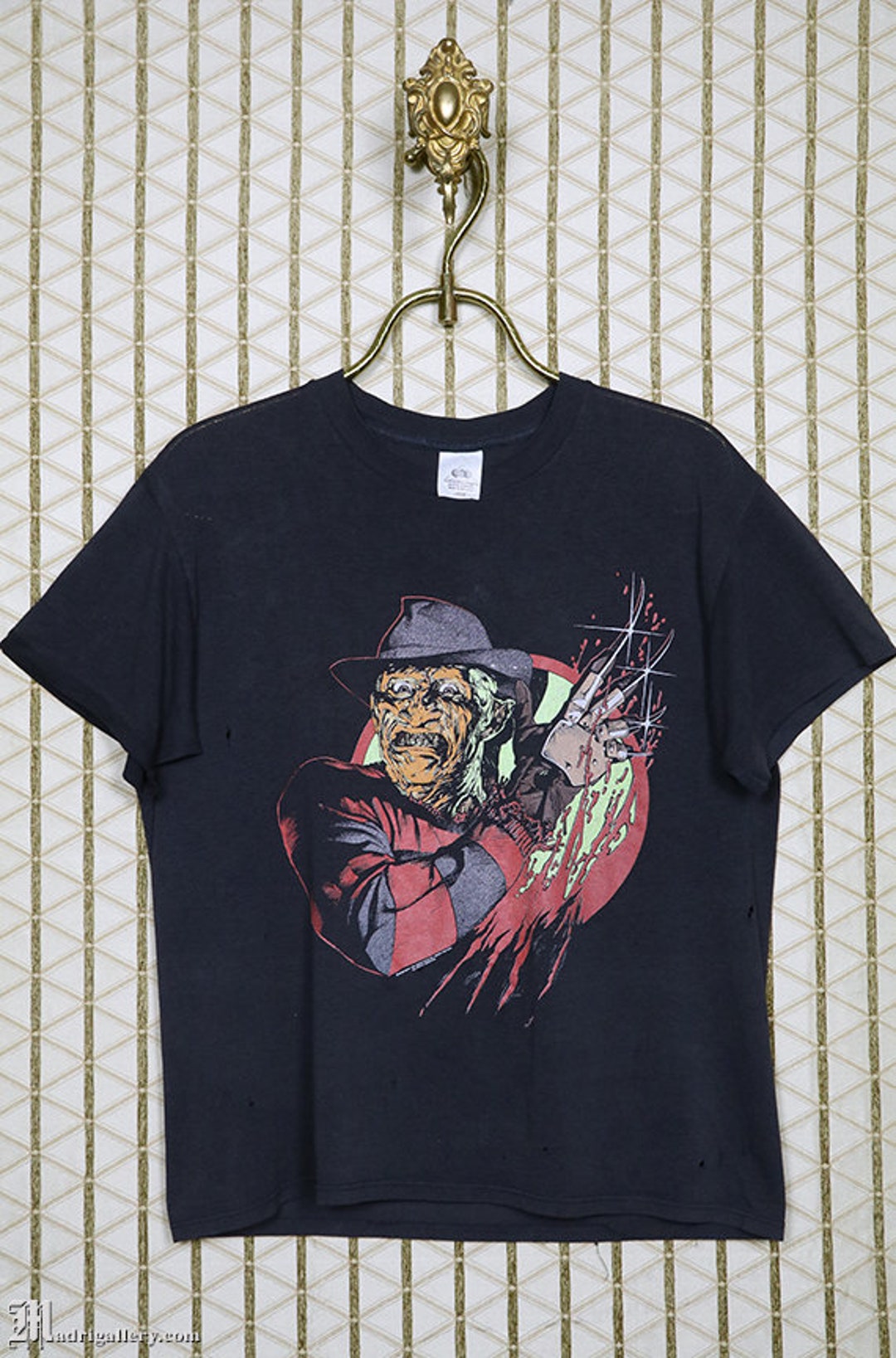 A Nightmare on Elm Street, Horror Movie T-shirt, Vintage Rare, Soft Thin, Black Tee Shirt, Freddy Krueger, Serial Killer, 4, Thrashed - Etsy A Nightmare on Elm Street, Horror Movie T-shirt, Vintage Rare, Soft Thin, Black Tee Shirt, Freddy Krueger, Serial Killer, 4, Thrashed - Etsy