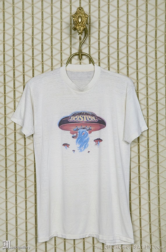 Boston t-shirt, 1970s vintage rare shirt, original