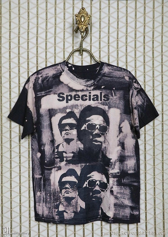 The Specials shirt, vintage rare T-shirt, bleached