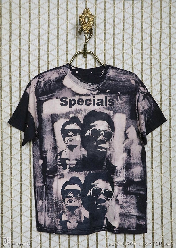 The Specials Shirt, Vintage Rare T-shirt, Bleached Big Print