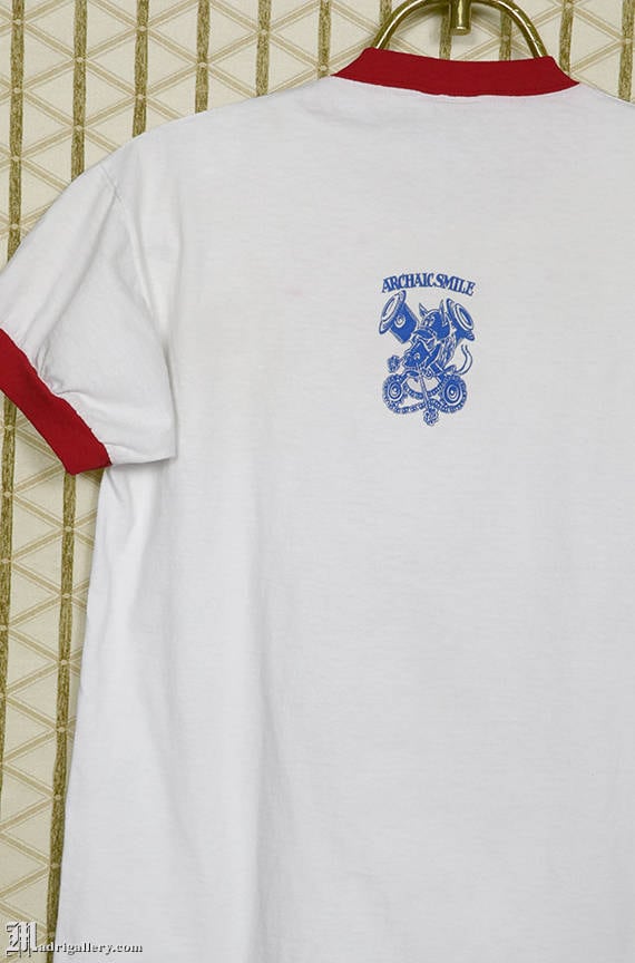 Jesus Christ Barcode T-shirt, Vintage Rare Archaic Smile T