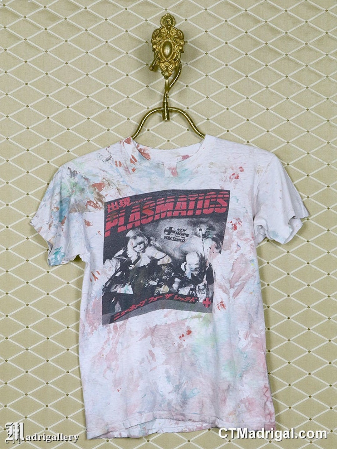 Plasmatics Shirt, Wendy O Williams T-shirt, Soft Thin White Tee  