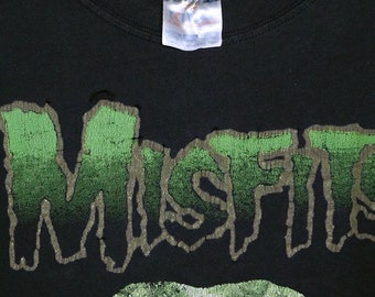 Sac Tote Misfits Fiend Skull 2011 – Noir, Coton, Vintage, Cyclopian