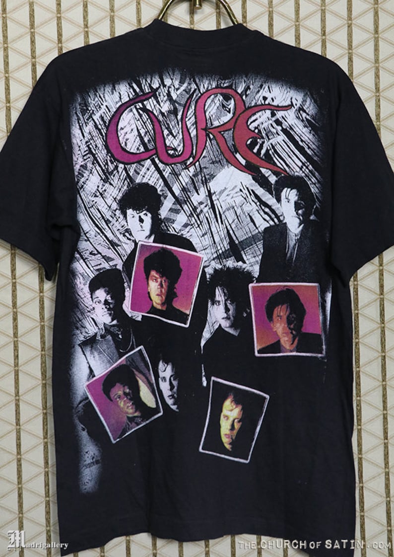 The Cure t-shirt 1980&rsquo;s vintage rare tee shirt Robert | Etsy