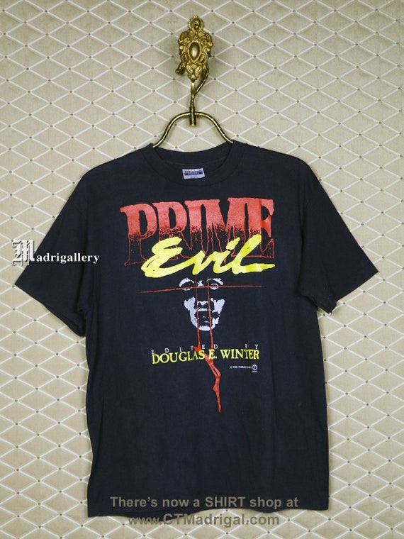 PRIME EVIL shirt, Stephen King book horror t-shirt