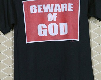 Marilyn Manson T-shirt, Vintage Rare Beware of God Shirt, Punk