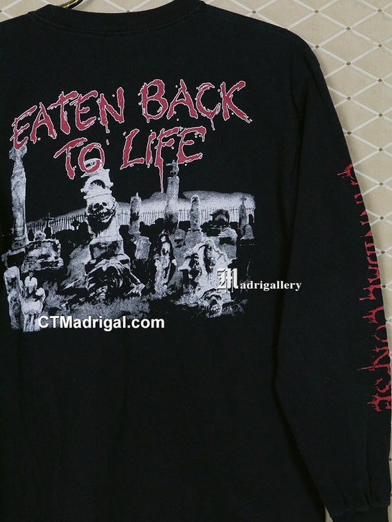 Cannibal Corpse Shirt, Black Metal T-shirt Six Feet Under Deicide