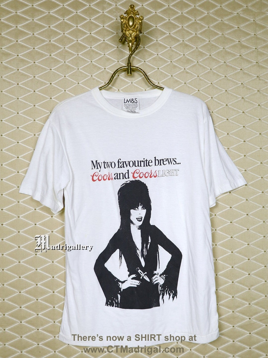 Elvira, Mistress of the Dark, Horror Movie T-shirt, Vampire 