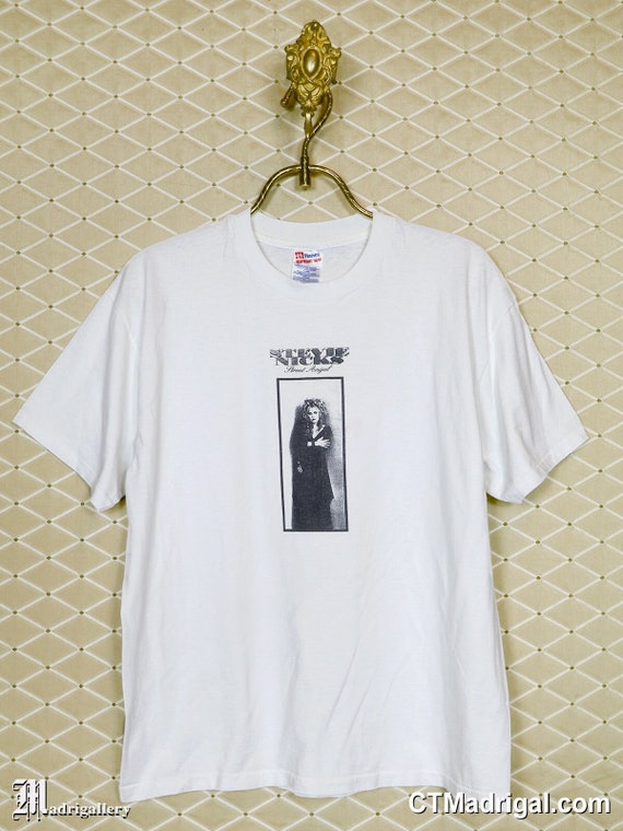 Stevie Nicks T-shirt Vintage Rare Shirt, Fleetwood Mac, White 