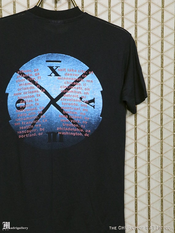 Xymox t-shirt, Clan of, vintage rare tee shirt, g… - image 6