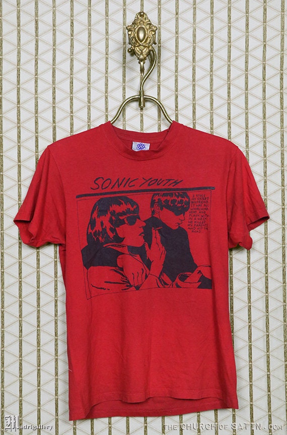 Sonic Youth T-shirt Goo Vintage Rare 
