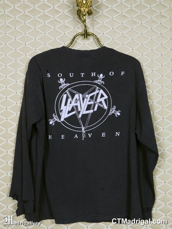 Slayer Shirt, Vintage Rare Thrash Metal Shirt, Metallica Megadeth