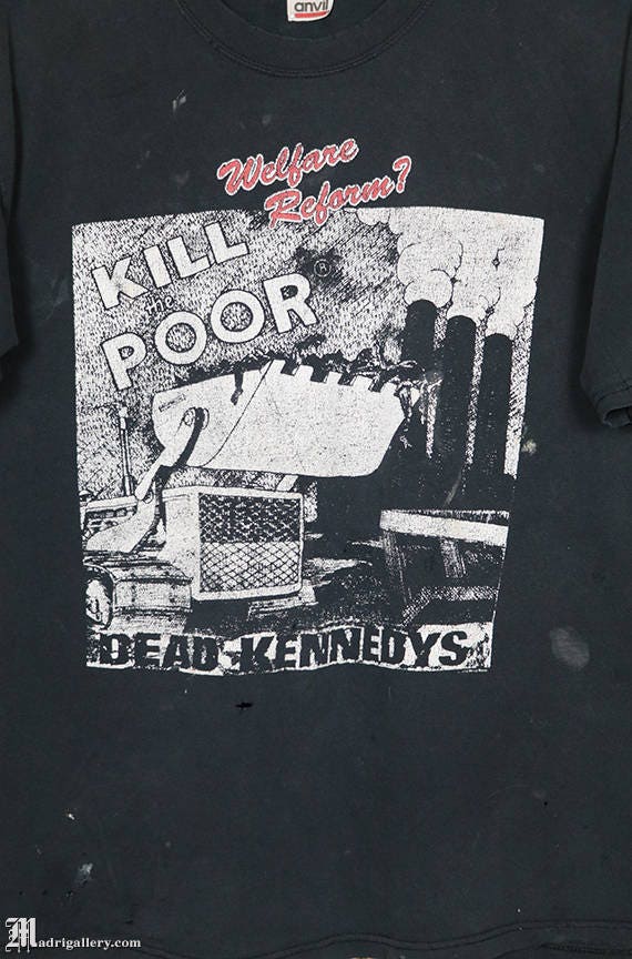 Dead Kennedys shirt, vintage rare T-shirt, black … - image 2