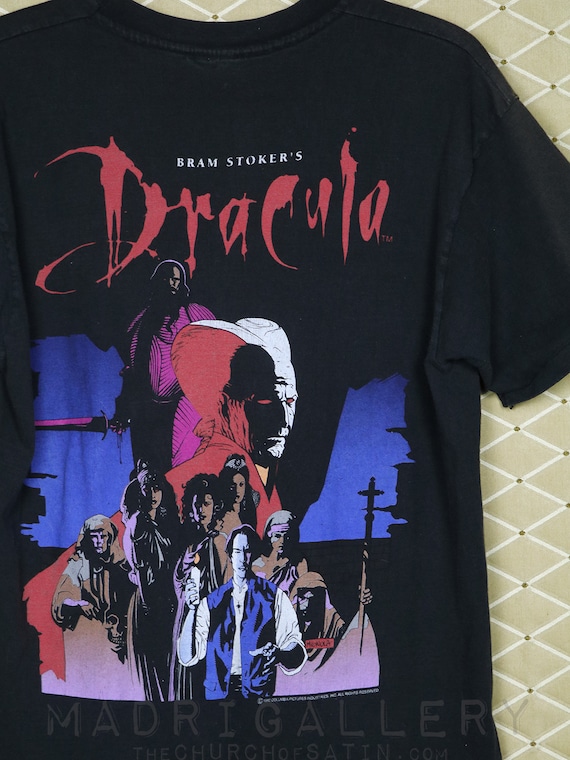 Dracula T-shirt Horror Movie Shirt 1992 Vintage Rare Bram Stoker