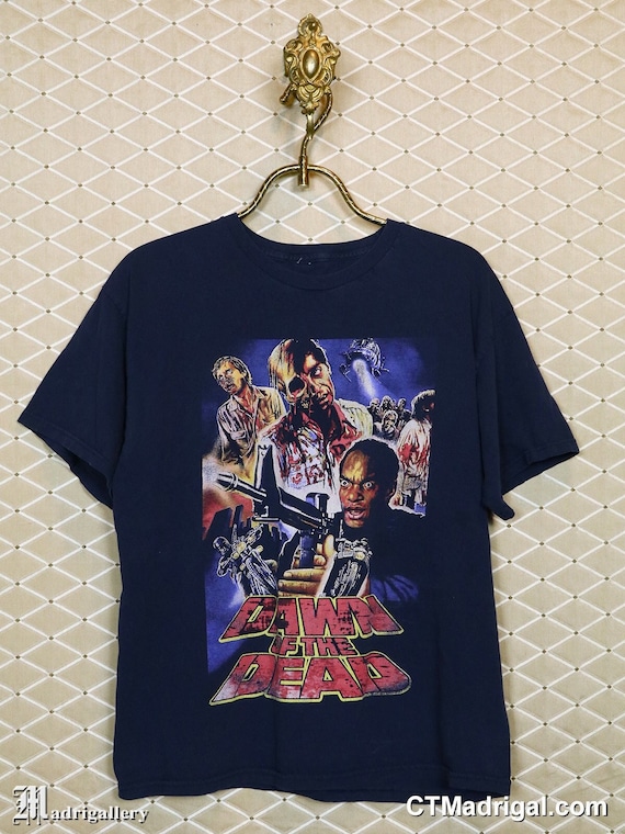 Derfor Åbent Morse kode Dawn of the Dead shirt horror movie vintage rare T-shirt - Etsy 日本