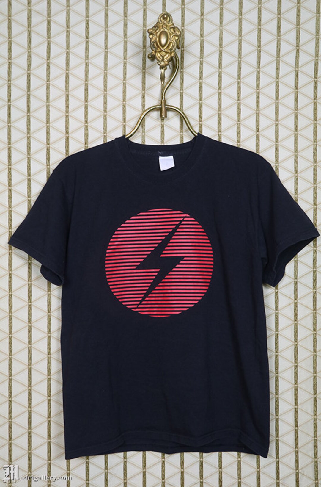 BGS鑑定　Tシャツ　BGS10 LLサイズ　アンティーク 古着 90s コウモリ 月の満ち欠け 両面 アニマル Tシャツ XL 古着