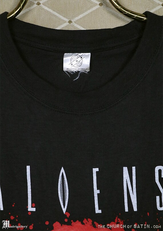 ALIENS T-shirt Vintage Rare Sci-fi Horror Movie Black Shirt - Etsy