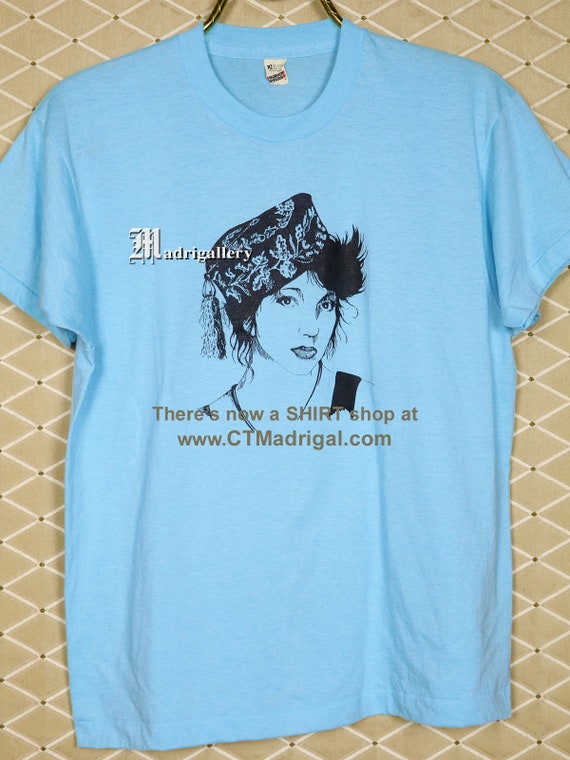 Kate Bush t-shirt, vintage rare shirt Bjork Stevi… - image 2