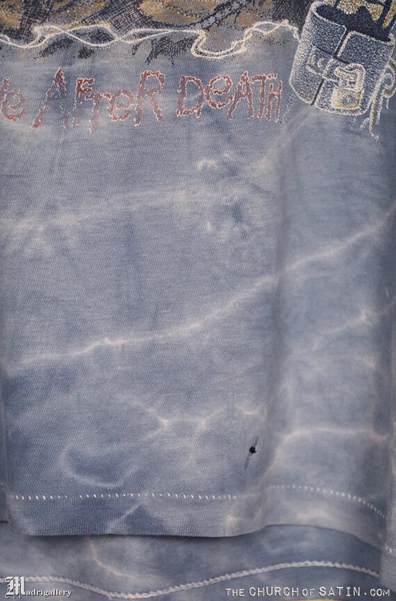 Iron Maiden shirt, Live After Death tie-dye t-shi… - image 6