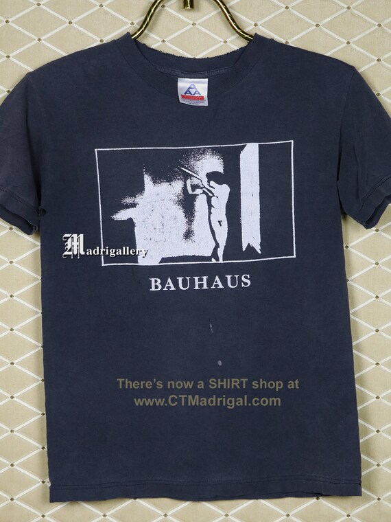 Bauhaus 4AD T-shirt Vintage Black Goth Tee Shirt, Peter