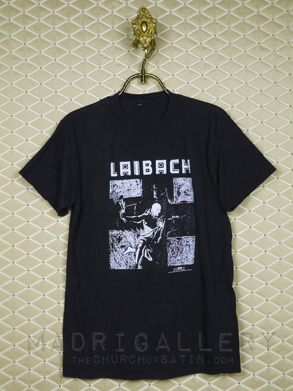 Laibach T-shirt, Vintage Rare Tee Shirt Coil Skinny Puppy